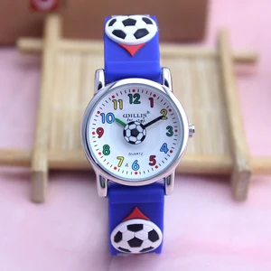 New Arrival Unisex Clock Hours Men Football Kids Student Boys Watch Brand Wristwatch Special Birthda in India