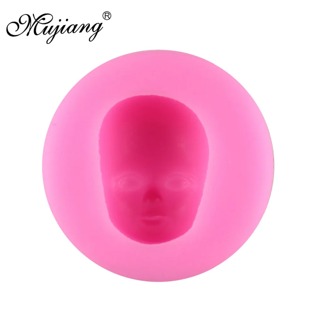 Силиконовая SD кукла Mujiang детское лицо форма для полимерной глины искусственное