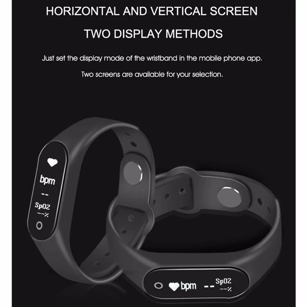 Soohua Y2 плюс смарт-браслет IP67 Bluetooth браслет сердечного ритма крови Давление кислорода в крови монитор наблюдения за сном OLED Сенсорный экран браслета