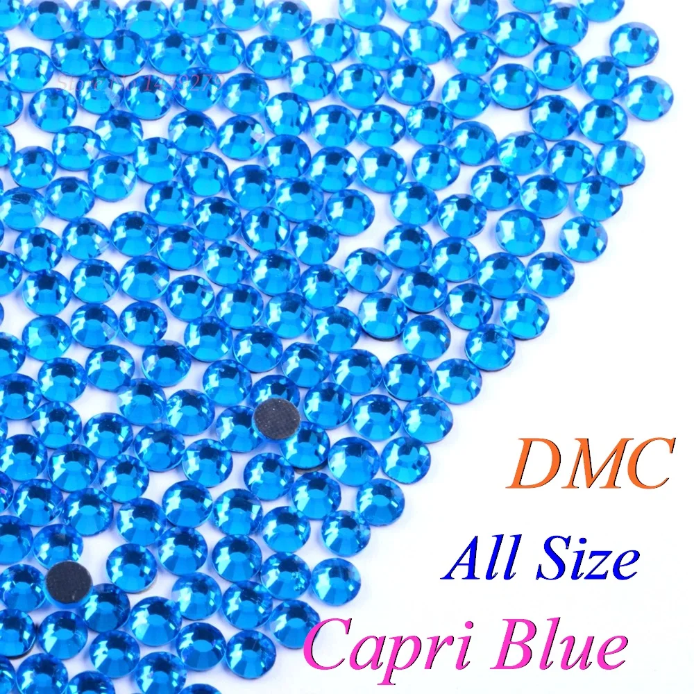 Все размеры! Стразы DMC для горячей фиксации SS6 SS10 SS16 SS20 SS30 стеклянные стразы с