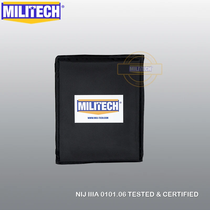 MILITECH 8 ''x 10'' NIJ IIIA 3A 0101 06 &amp 07 HG2 арамидная мягкая пуленепробиваемая панель