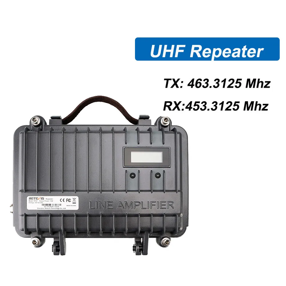 UHF Frequency Retevis RT97 10 Вт портативный двухсторонний радио ретранслятор УКВ усилитель мощности делитель мощности индивидуальный ретранслятор - Цвет: UHF Frequency