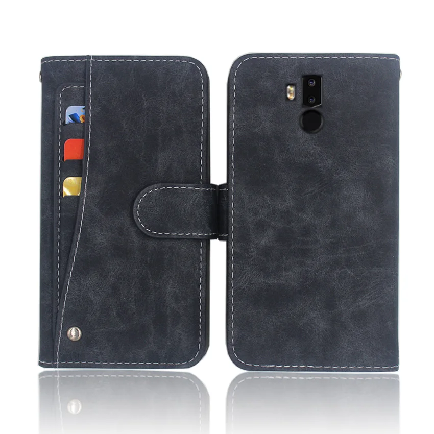 Лидер продаж! Чехол Doogee BL9000 высококачественный кожаный чехол-книжка для телефона