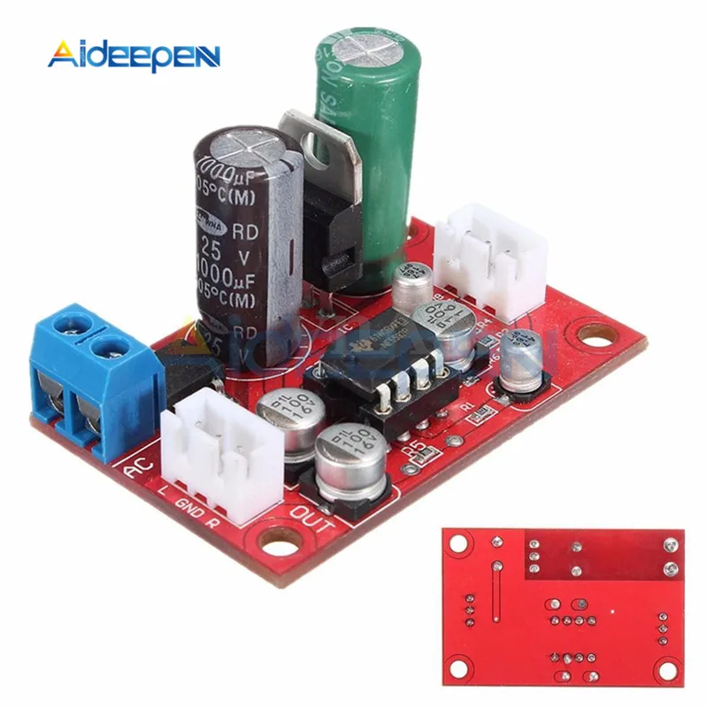 NE5532 Предварительный усилитель доска Аудио OP AMP движущаяся катушка микрофон магнитная головка Phono усилитель модуль DC 9 V-24 V AC 8 V-16 V