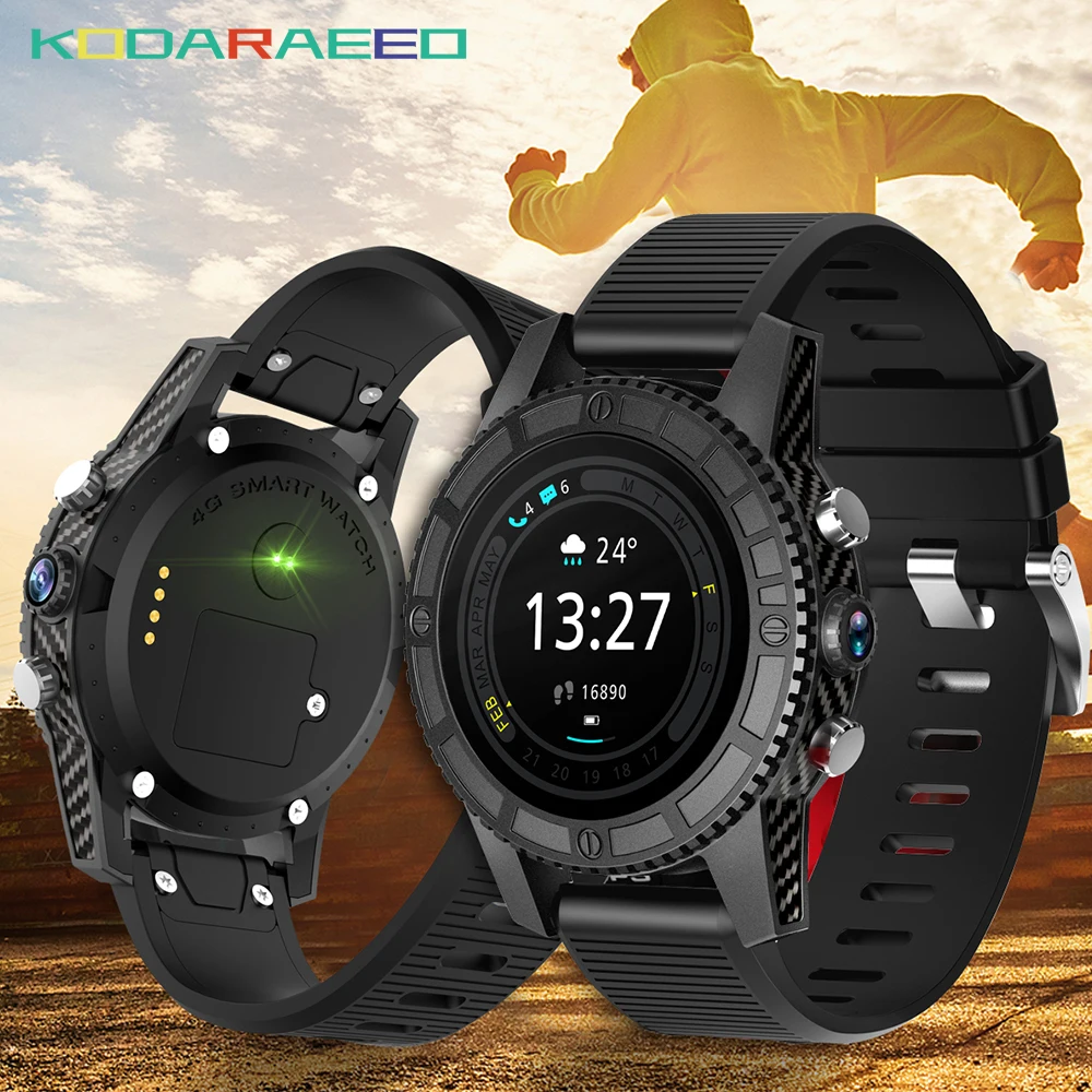 I7 Смарт-часы AMOLED Дисплей экран 4G часы телефон gps WI-FI Bluetooth smartwatch сердечного ритма