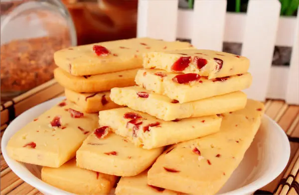 Бу Ke Клюквы печенье 200 г импорт материал ручной торты кондитерские досуг закуски |