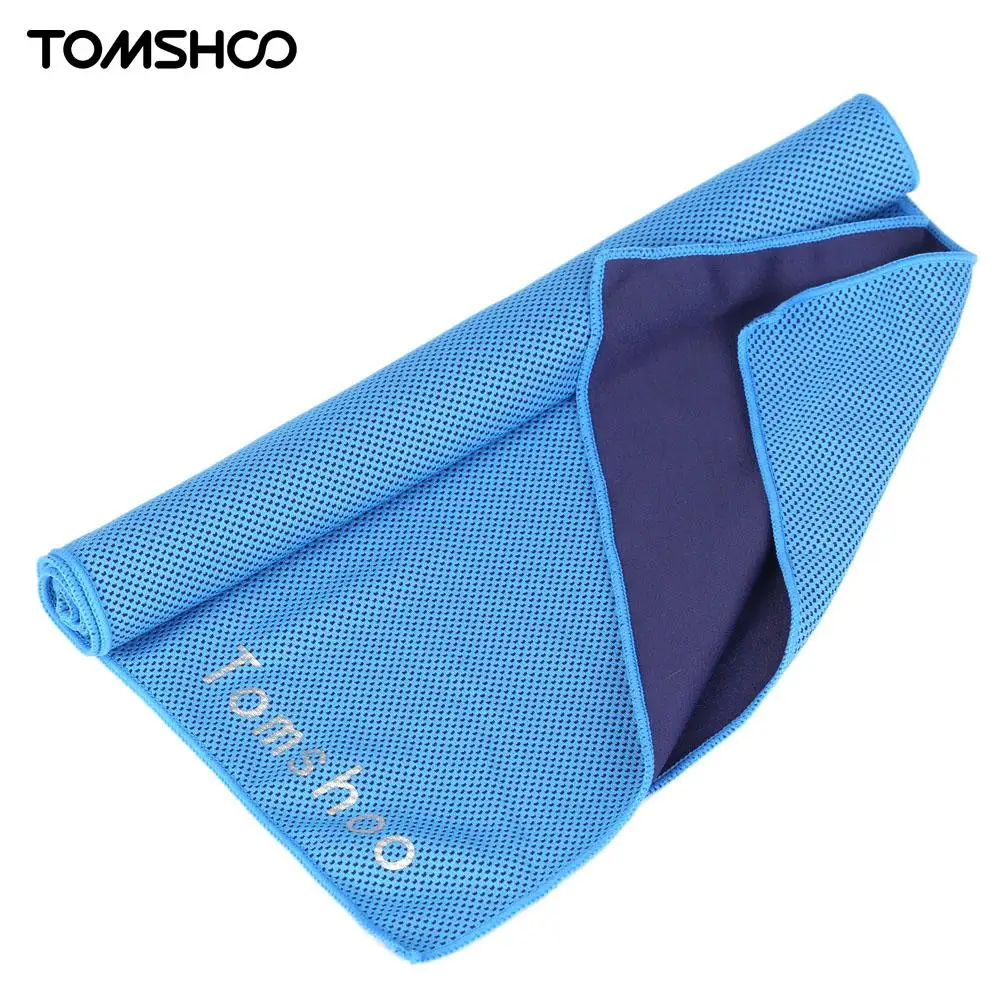 TOMSHOO 32*105 см спортивное полотенце мгновенное холодное облегчение тепла