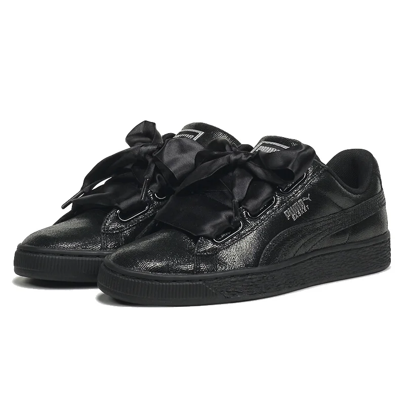 Оригинальный Новое поступление 2017 Puma Basket Heart НС WNS Для женщин Скейтбординг обувь