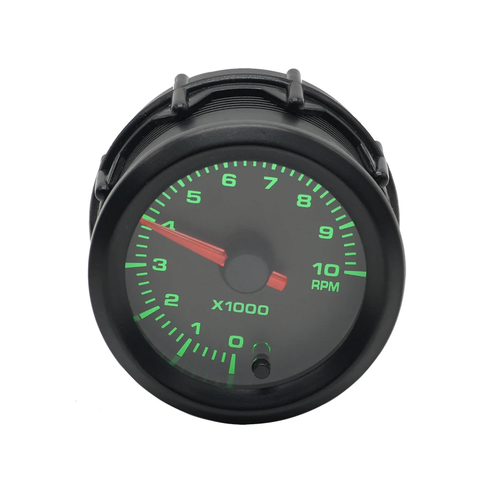 Dragon gauge " 52 мм Высокоскоростной шаговый двигатель 7 цветов светодиодный Тахометр для автомобиля с подсветкой 0-10000 об/мин