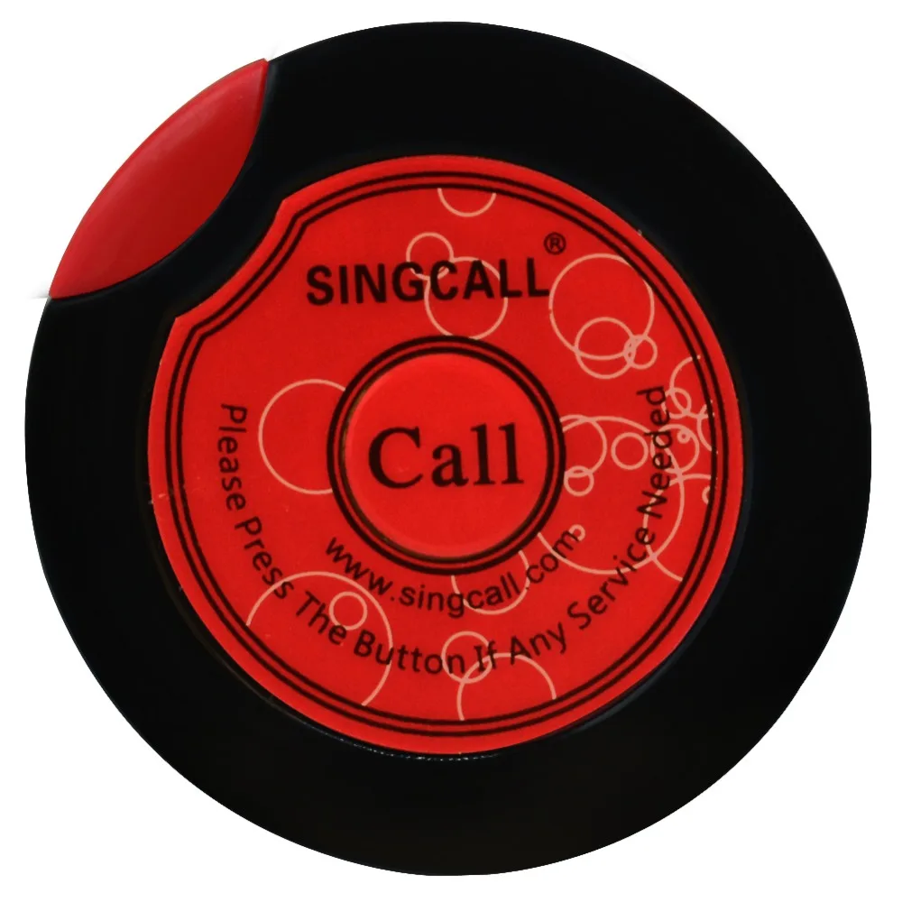 Беспроводная система вызова SINGCALL 20 красных пейджеров APE700 и 1 черный дисплей