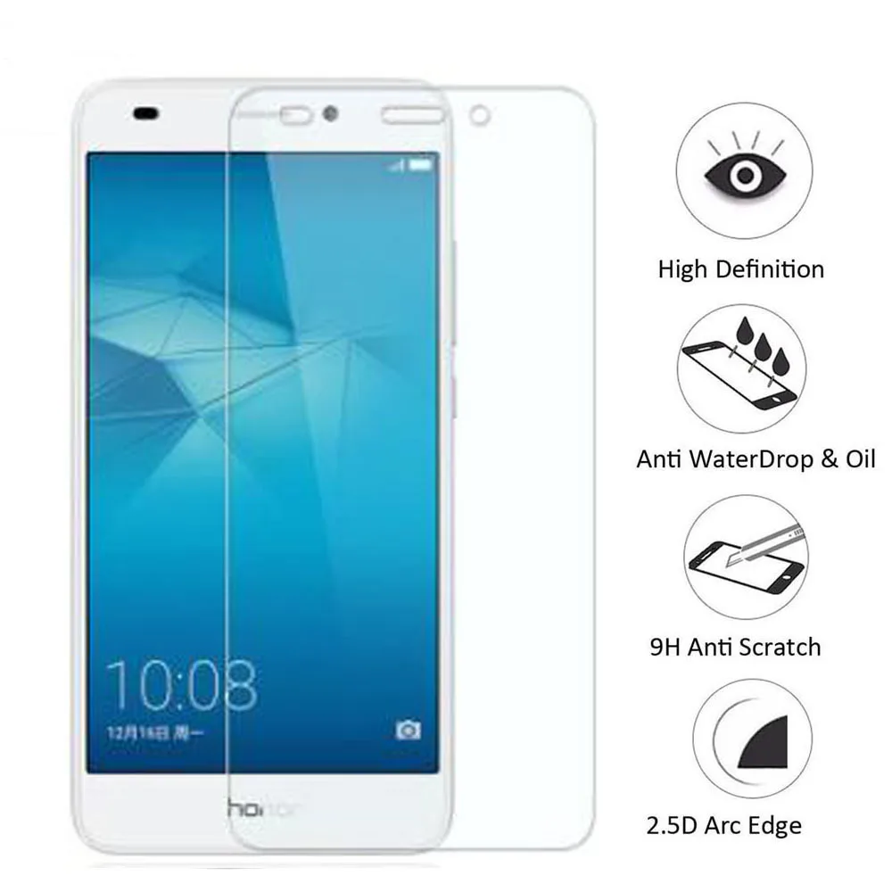 2 шт Защитное стекло для Honor 5a 5c 4c Pro, закаленное стекло для huawei 5a c 4c Pro, защита экрана a5 c5 c4 Pro, защитное стекло