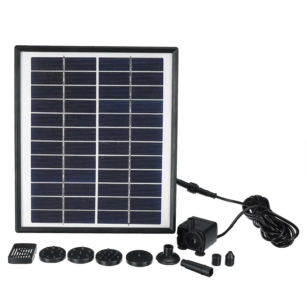 

New Solar Fountain Solar Water Fountain 400L/H Garden Pool Pond Outdoor Solar Panel Fountain Floating Fountain Garden Decoration