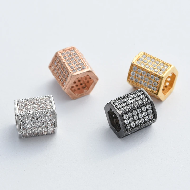 Полые бусины с большим отверстием DIY модные аксессуары для изготовления
