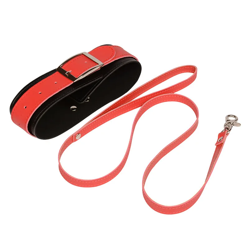 Женский ошейник БДСМ и поводок секс-игрушки для женщин ошейники из искусственной