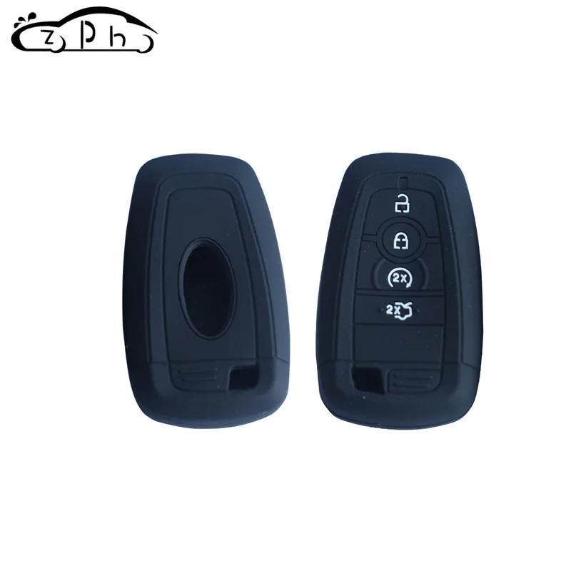 Силиконовый резиновый чехол для автомобильного ключа Ford Mondeo 2017 MKC MKX MKZ Lincoln Focus Edge