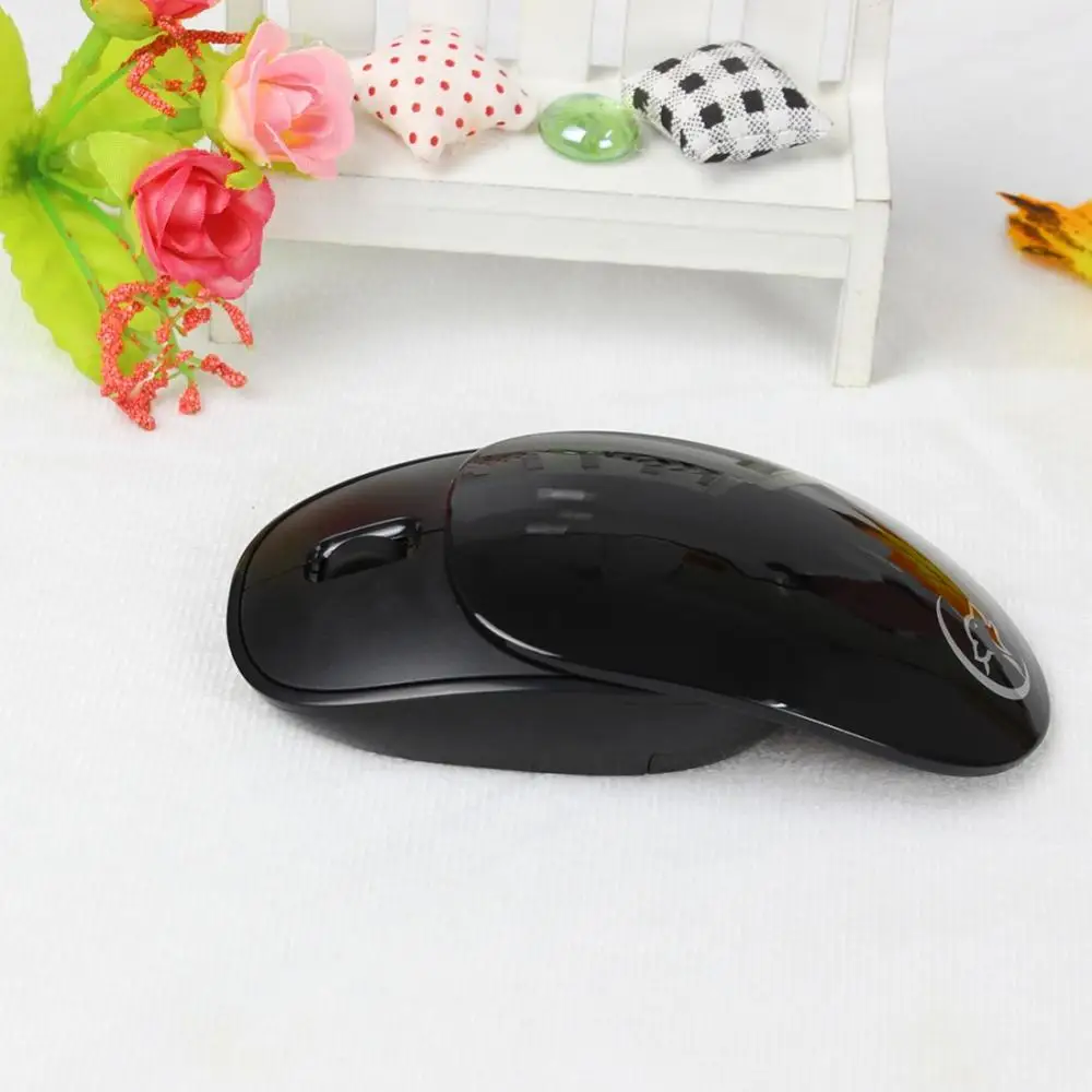 

1. 5V Wireless Portable Mini Mouse Wireless Computer Peripheral Mouse Black