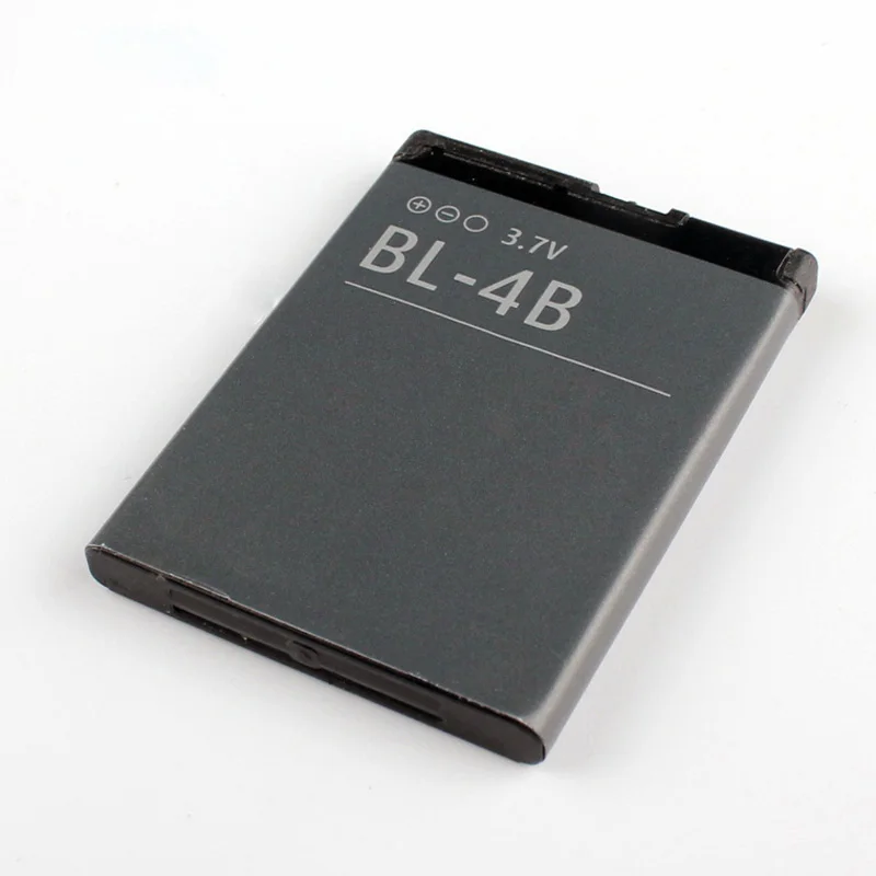 Оригинальная Аккумуляторная батарея большой емкости для NOKIA BL4B 7370 N75 2660 2505 3606 |