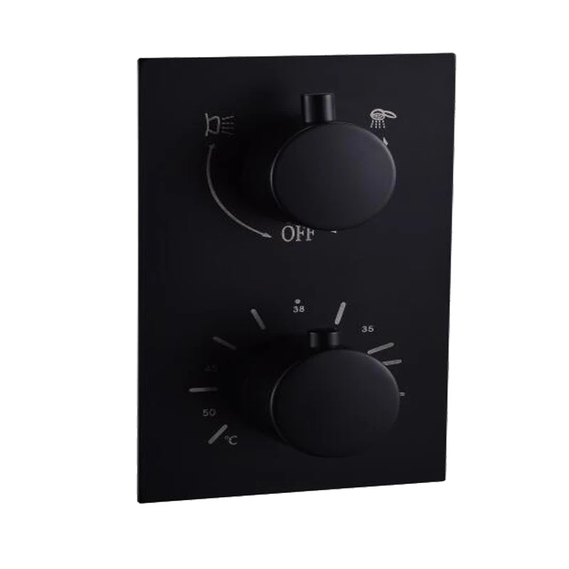 Встроенный Настенный смеситель с постоянной температурой 38 ° в