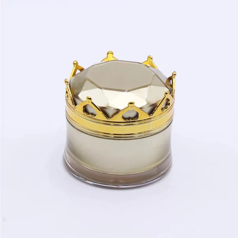 10g 20 шт./лот 10/20g модная Корона Форма пластиковые контейнеры пустые бутылки стаканчики для макияжа банку путешествия косметический контейнер пустые - Цвет: 10g