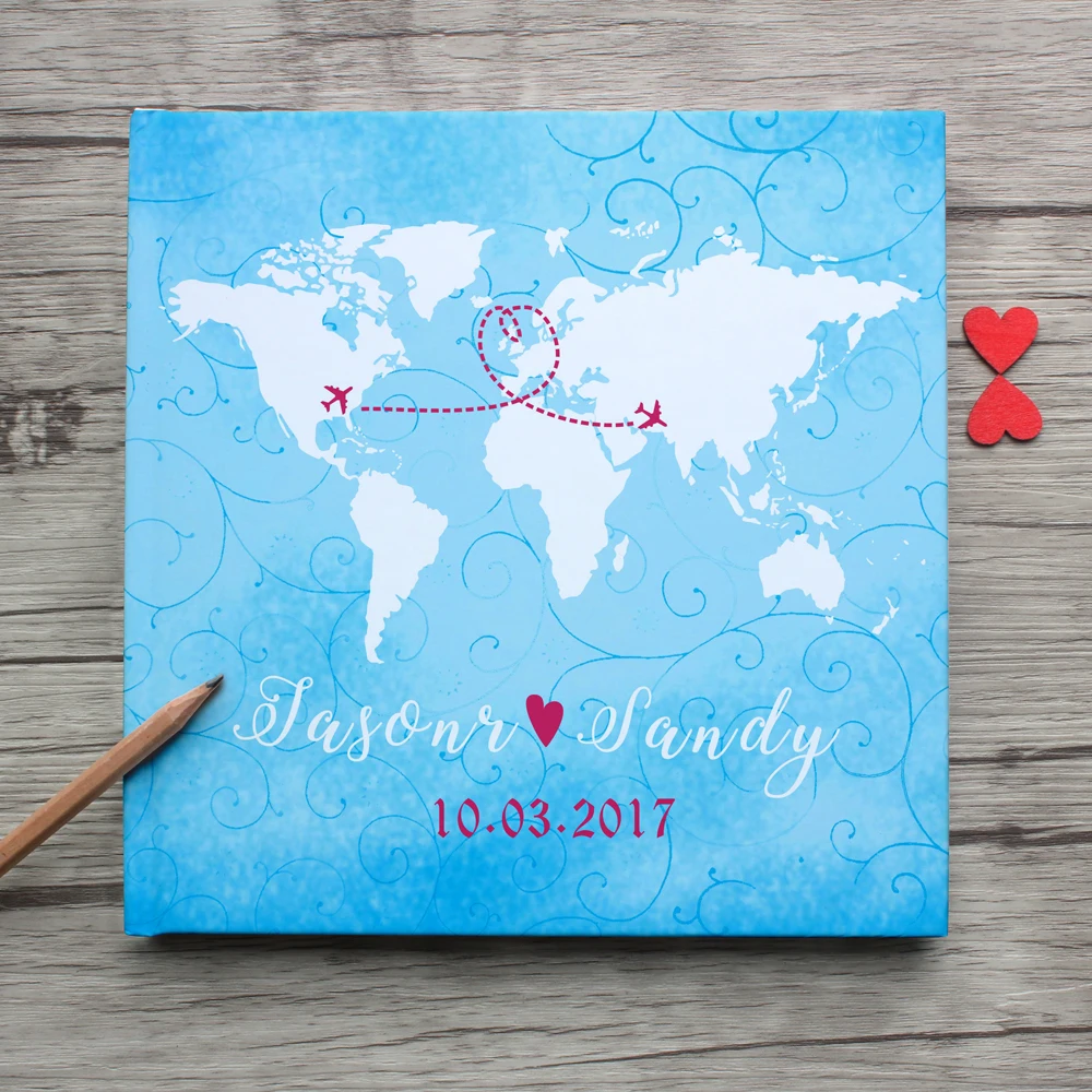 Альтернативная Гостевая книга белая тема свадебная для гостей декорация пейзаж