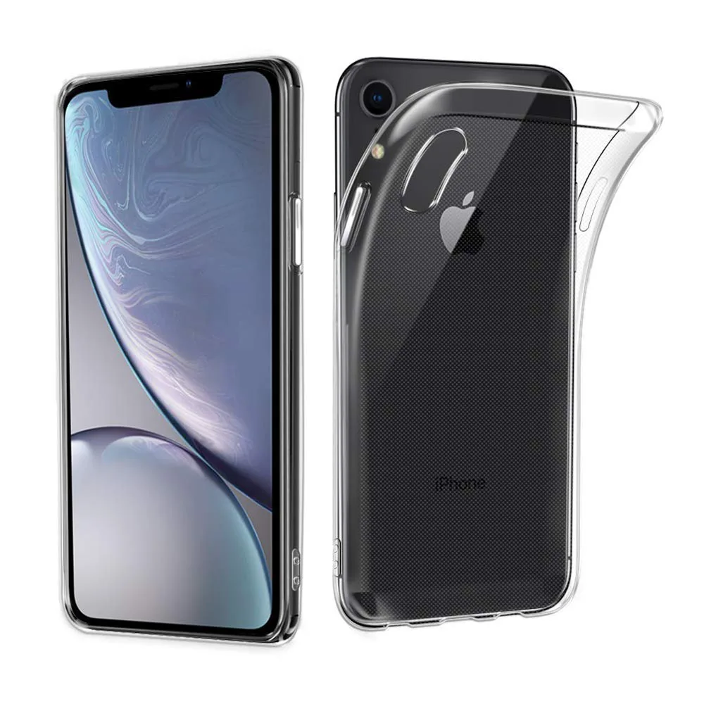 Чехол-накладка из мягкого ТПУ для iPhone XS Max прозрачные тонкие чехлы MAX XR X 7 PLUS 8 6S 6