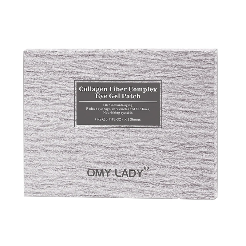 OMYLADY 10 шт. = 5 упаковок золотые маски Кристальный Коллаген маска для глаз