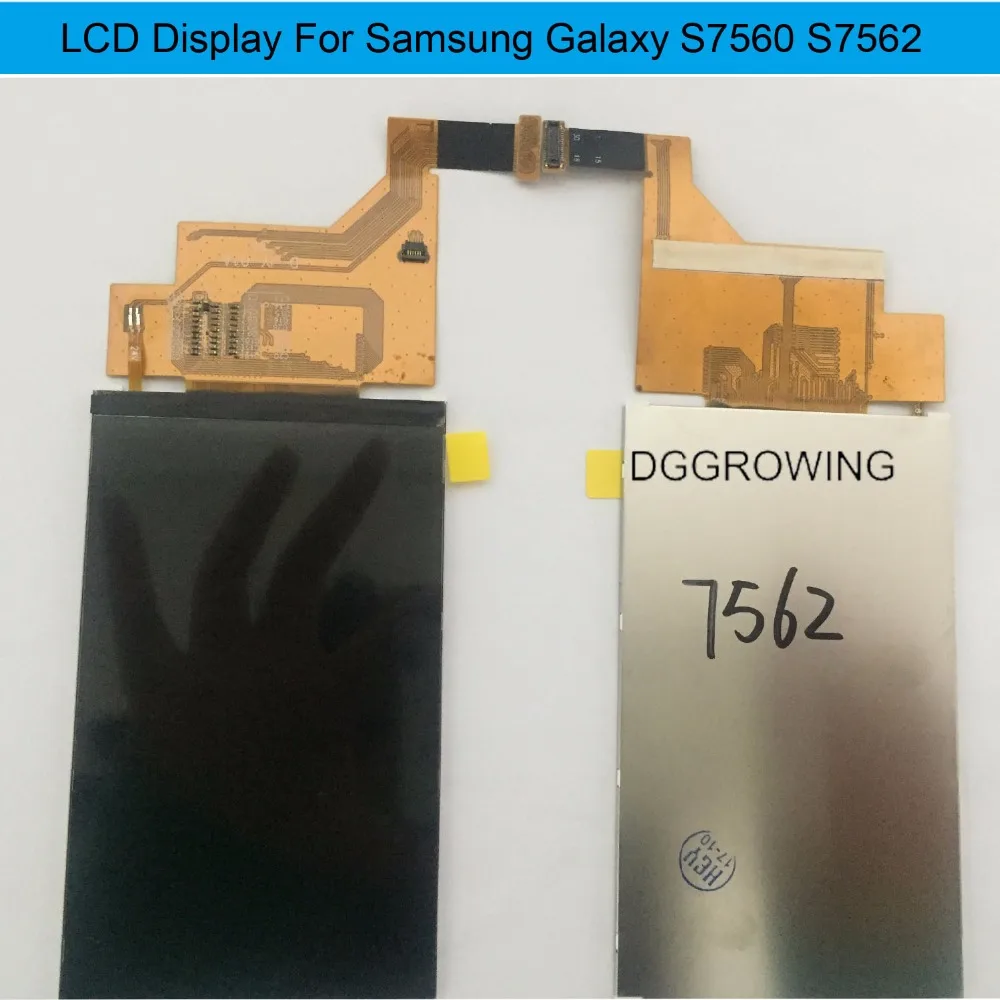 Dggrow 5 шт./лот мобильный телефон только ЖК экран замена Pantalla для Samsung Galaxy Trend Duos S7560