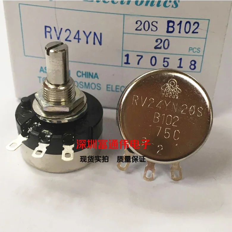 Импорт RV24YN B102 1K B502 5K B103 10K потенциометр переключатель (1) | Обустройство дома