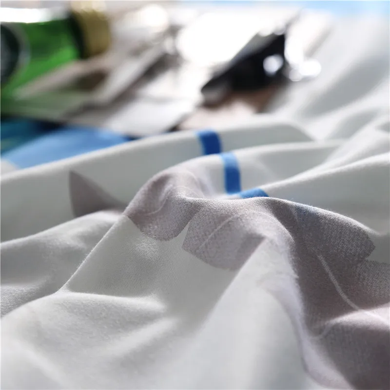 Slowdream модные Книги по искусству перо Постельное белье одеяло пододеяльник