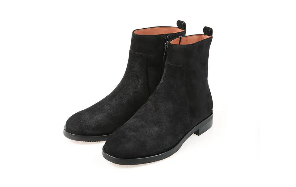 Непроницаемые Винтажные ботинки Martin из искусственной кожи; botas media pantorrilla encaje hasta mediados tacones botas DE montar mas zapatos