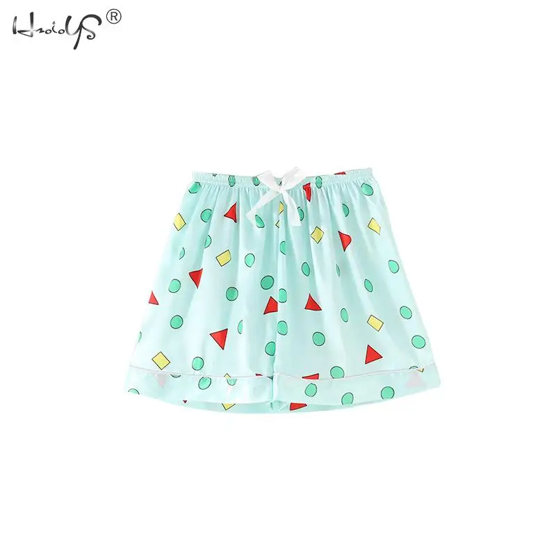 Stripe Printing Women's 7 Pieces Pajamas Sets Emulation Silk Satin Pajamas Women Sleepwear Sets Spring Summer Autumn Homewear