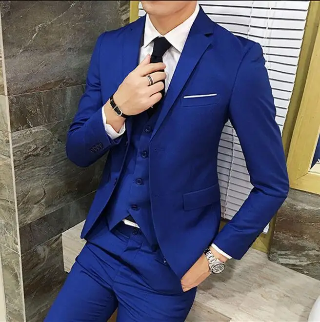 Роскошный свадебный костюм для жениха hochzeitsanzug 2018 индивидуальный пошив темно