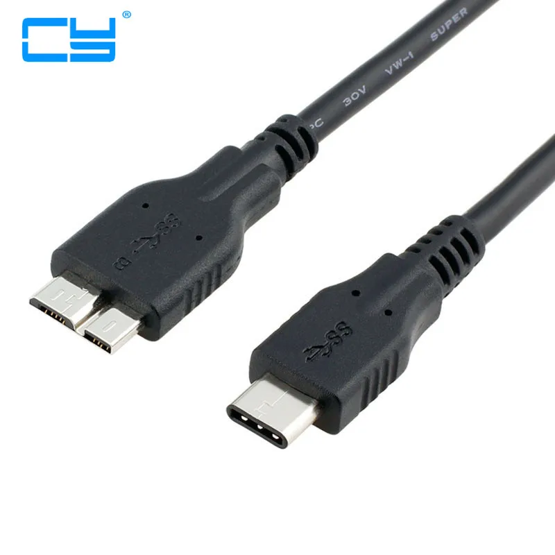 1 м для Планшета Nokia N1 Macbook Xiaomi 10 Гбит/с быстрое подключение к USB 3 Micro B Type C HDD корпус