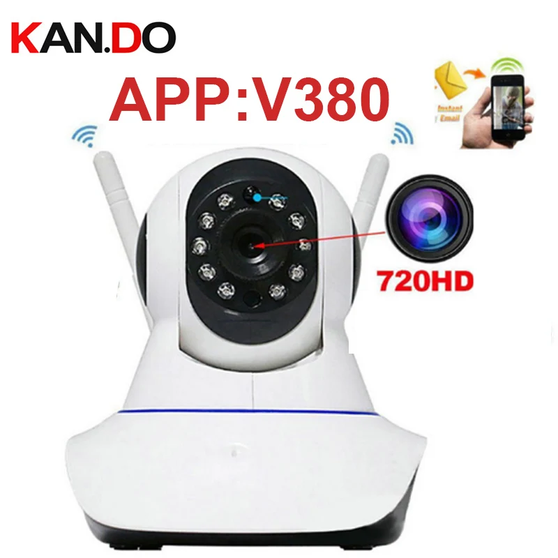 Приложение V380 радионяня память 32 64 Гб Беспроводной 1.3MP 720P Pan Tilt | Камеры видеонаблюдения -32864478283