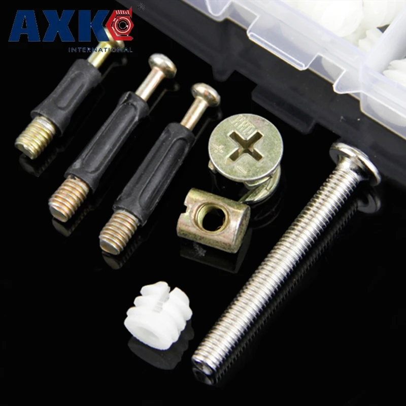 Мебельная фурнитура AXK соединитель Три в одном винт для шкафа кровати