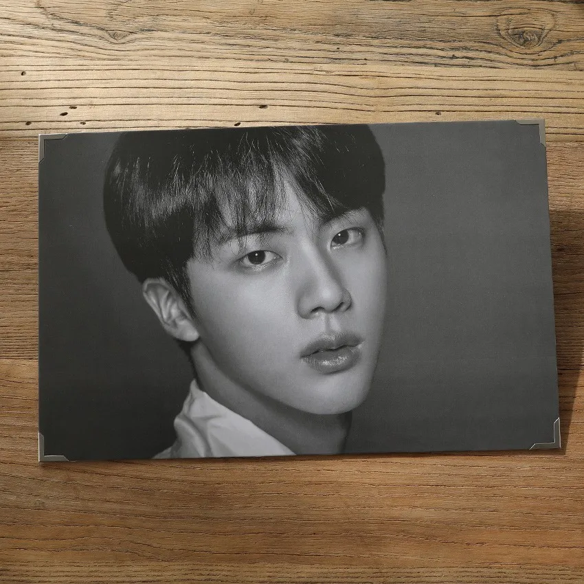 JIN Альбом Kpop Bangtan для мальчиков, официальный, тот же параграф, фоторамка, картина, коллекционеры, издание Periphery JUNGKOOK V SUGA - Цвет: JIN