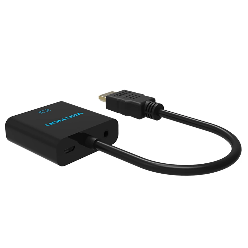 Vention HDMI TO VGA Adapter цифро аналоговый аудио конвертер M/F видео кабель для Xbox 360 PS3 PS4