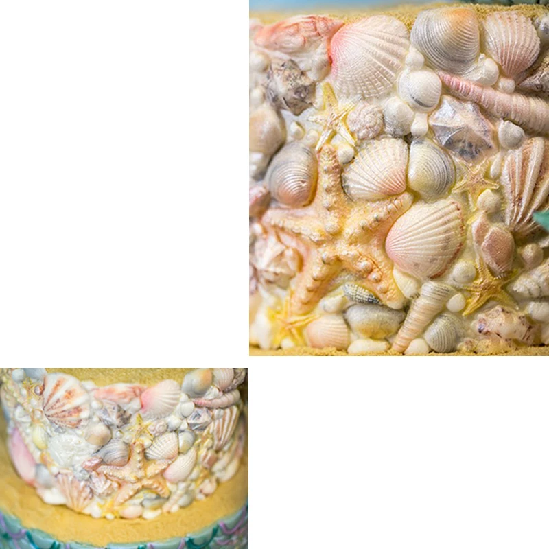 Meibum Conch Seashell силиконовая форма для помадки торта на день рождения Свадебная