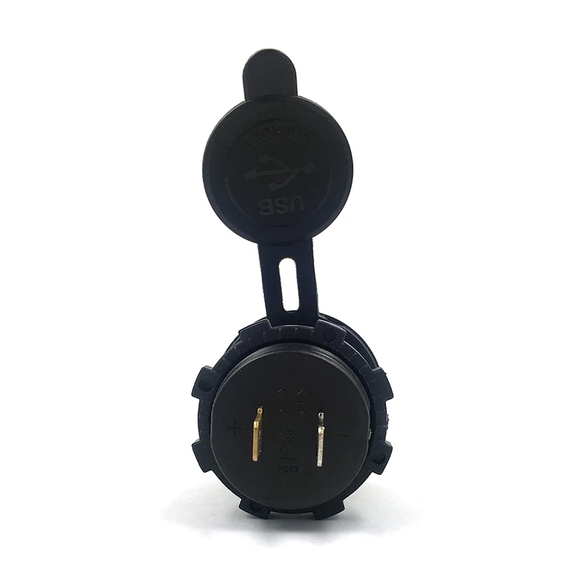Универсальный 12 в 24 2 1 USB Быстрая автомобильная Зажигалка зарядное устройство