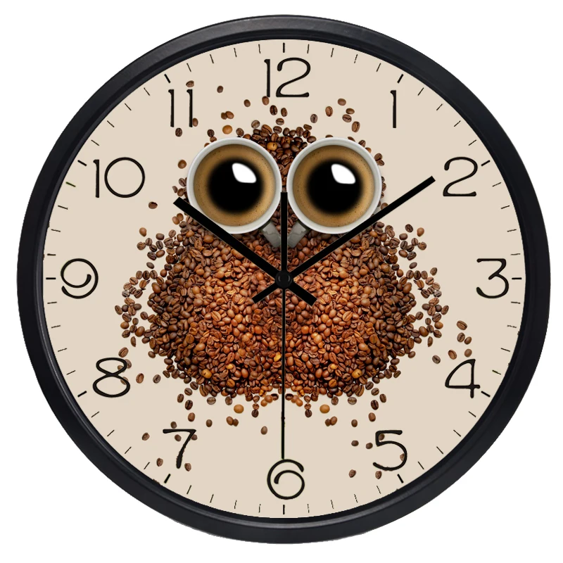 Креативный дизайн кофе в зернах пазл милые домашние животные кофейня настенные