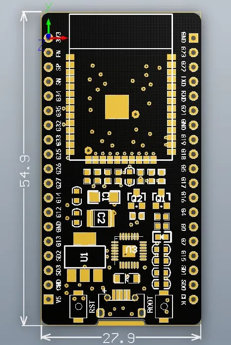 ESP32 ESP-32 ESP32S ESP-32S CP2102 Wireless WiFi Bluetooth Development Board Micro USB Dual Core Power Amplifier Filter Module | Игрушки и