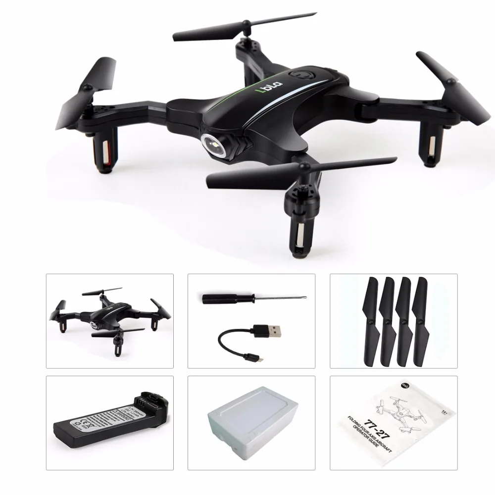 77 27 Мини Складная Радиоуправляемый Дрон Quadcopters 2 4 ГГц 6 оси гироскопа высота