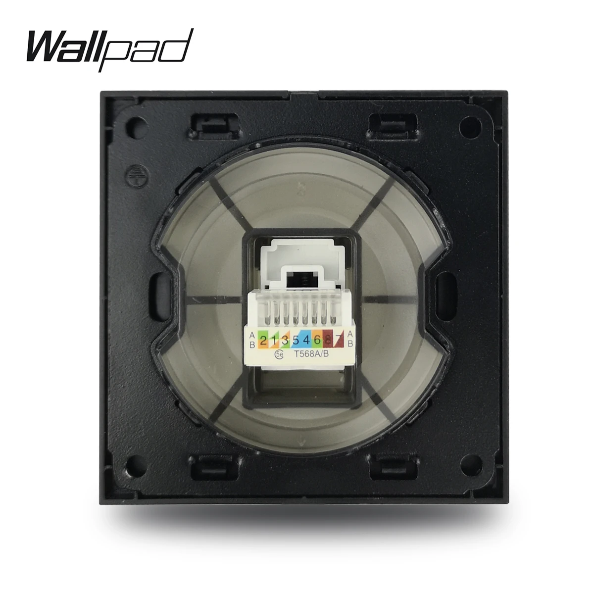 L6 серый ПК интернет компьютер RJ45 CAT6 розетка для передачи данных Серебряная