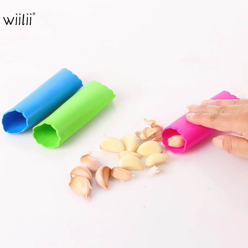 Силиконовый нож для чеснока WIILII ручной инструмент зачистки креативные