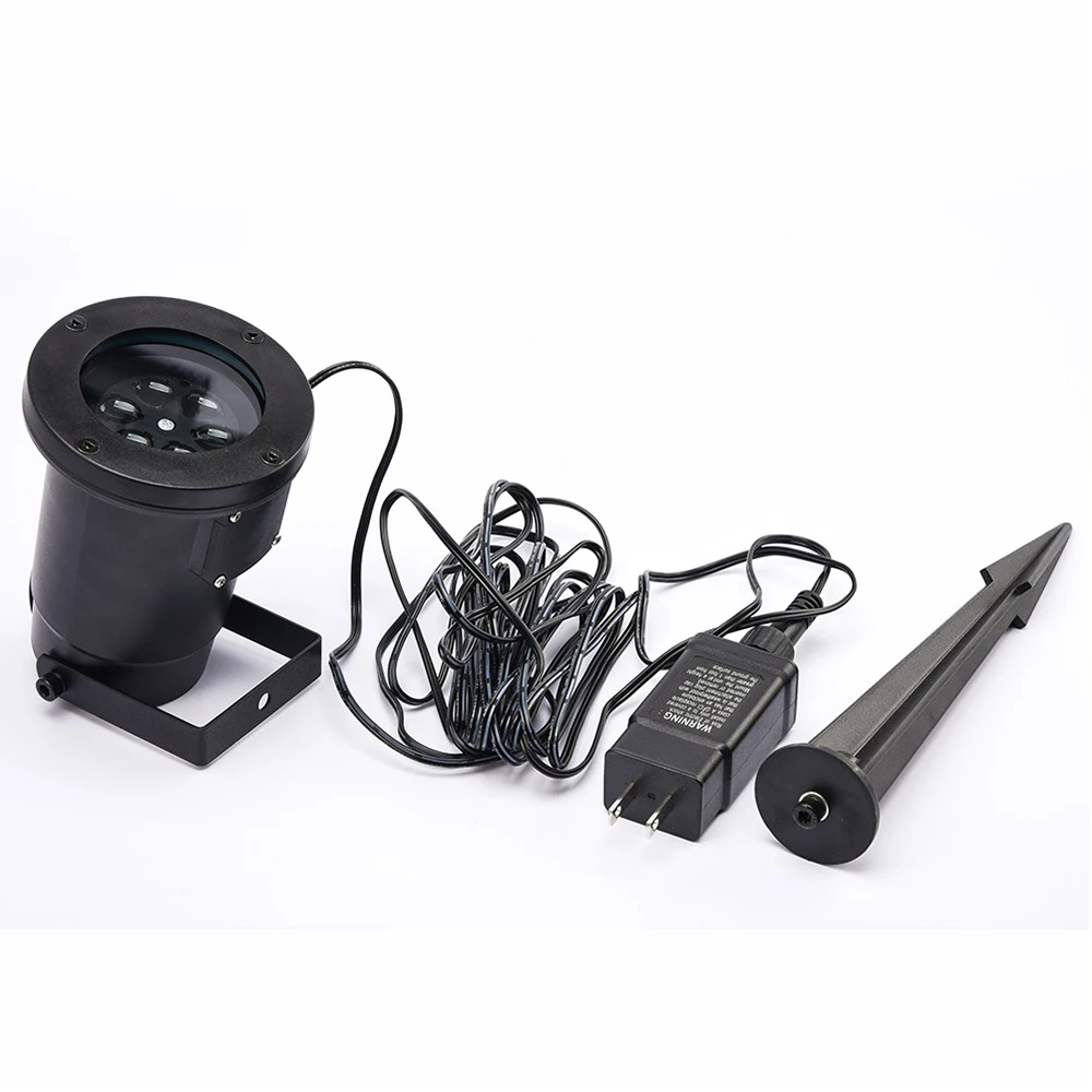 Снежинка Рождественский проектор свет Открытый Водонепроницаемый ландшафтное