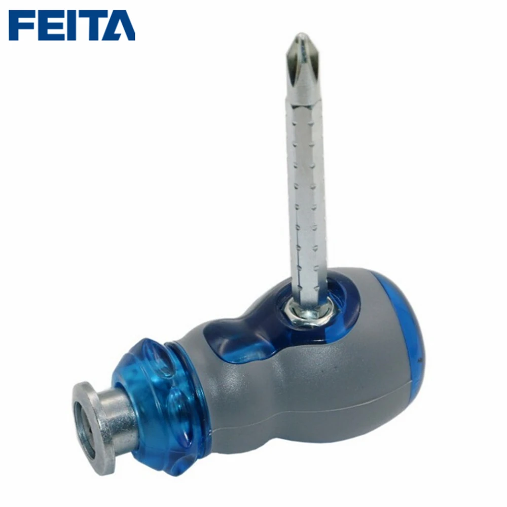 FEITA Мультитул Phillips отвертка с плоским наконечником Torx для Diy ремонтных инструментов держатель бит мини двунаправленный сменный Винт с головкой
