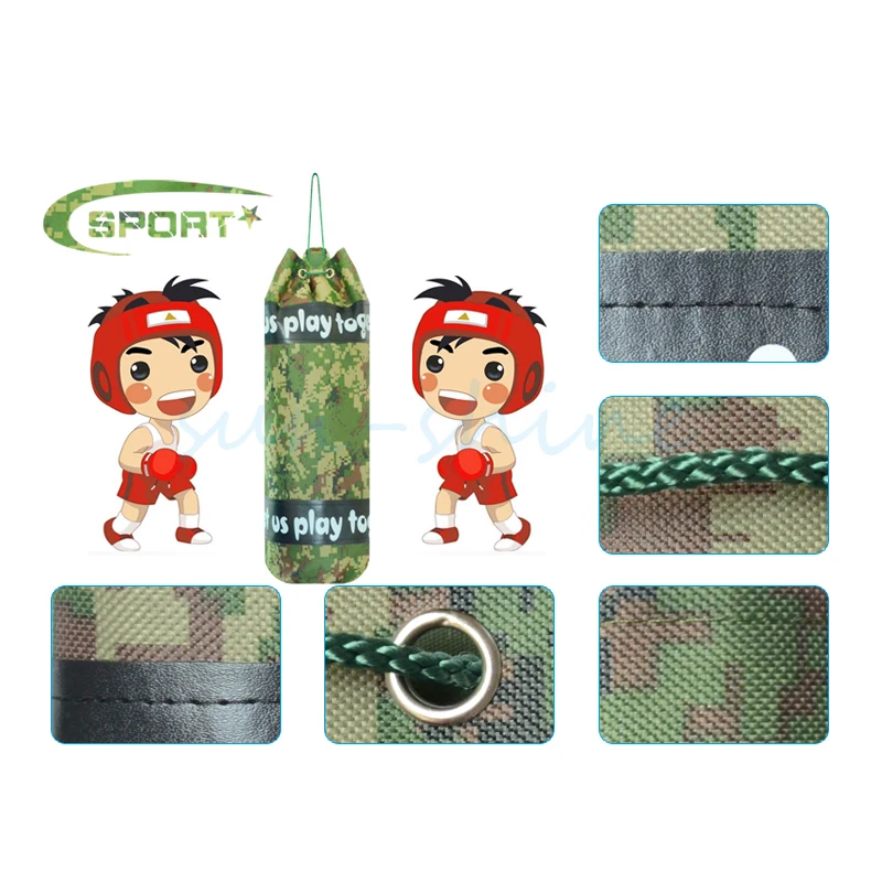 Hot sale boxing Sandbag toys Camouflage style High Quality PU leather (empty bag) | Игрушки и хобби