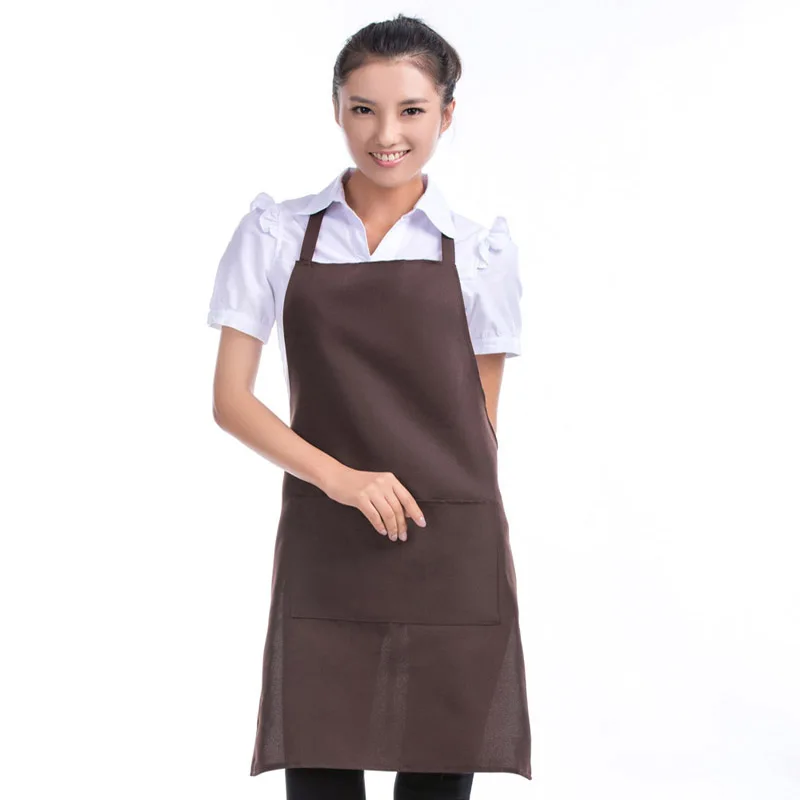 Водонепроницаемый Фартук из ПВХ регулируемый без рукавов для готовки фабричная