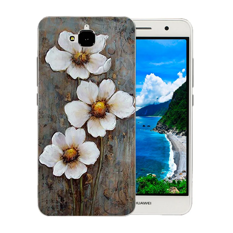 5 0 &quotдля Huawei Y6 Pro Мягкий ТПУ чехол для телефона Ван Гог шаблон Honor 4C Pro/Enjoy 5/Y6 задняя