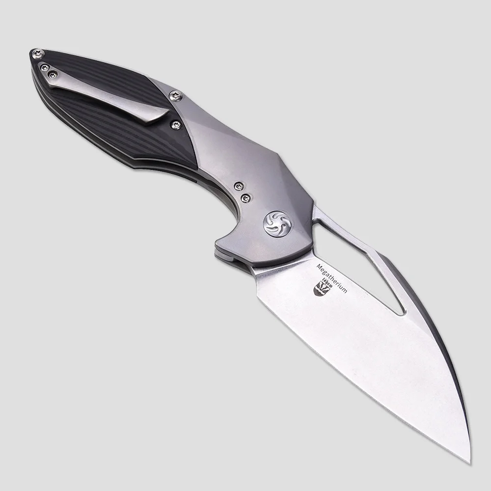 Kizer складной тактический нож Ki4502A1, для улицы, необходимый нож, подходит для больших рук, боевой нож для выживания, высококачественный ручной инструмент